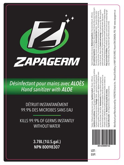 1 Gal Label (Zapagerm 3.78l Aloe Jpg)